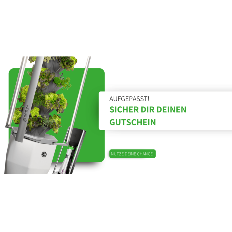 Hol Dir jetzt deinen greenyplus Gutschein